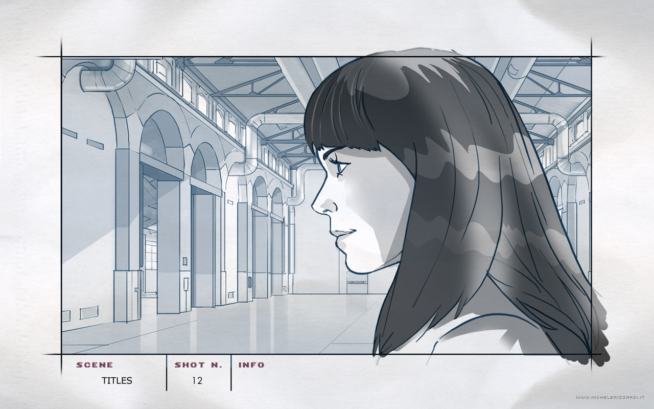 Storyboard character frame face per spot TV di Michele Rizzardi 02