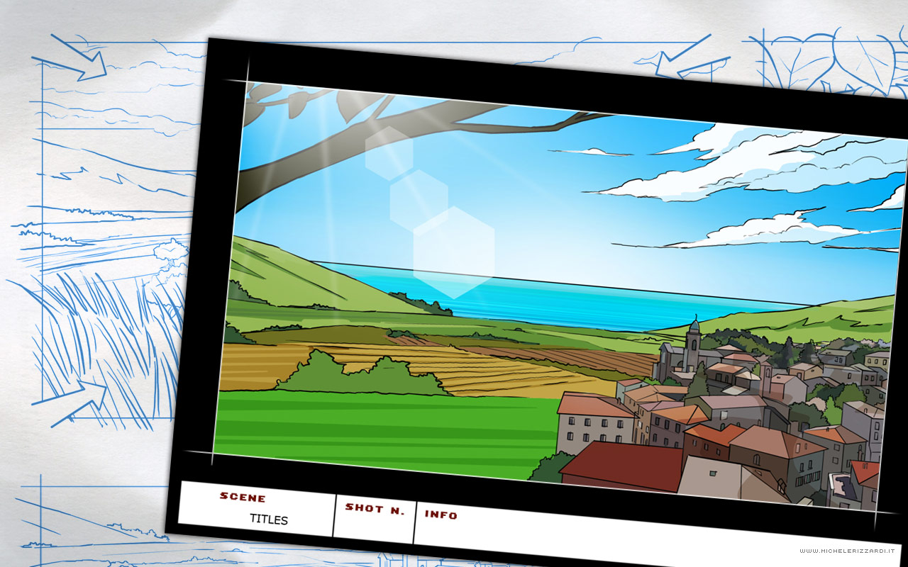 Storyboard frame per spot TV di Michele Rizzardi 05